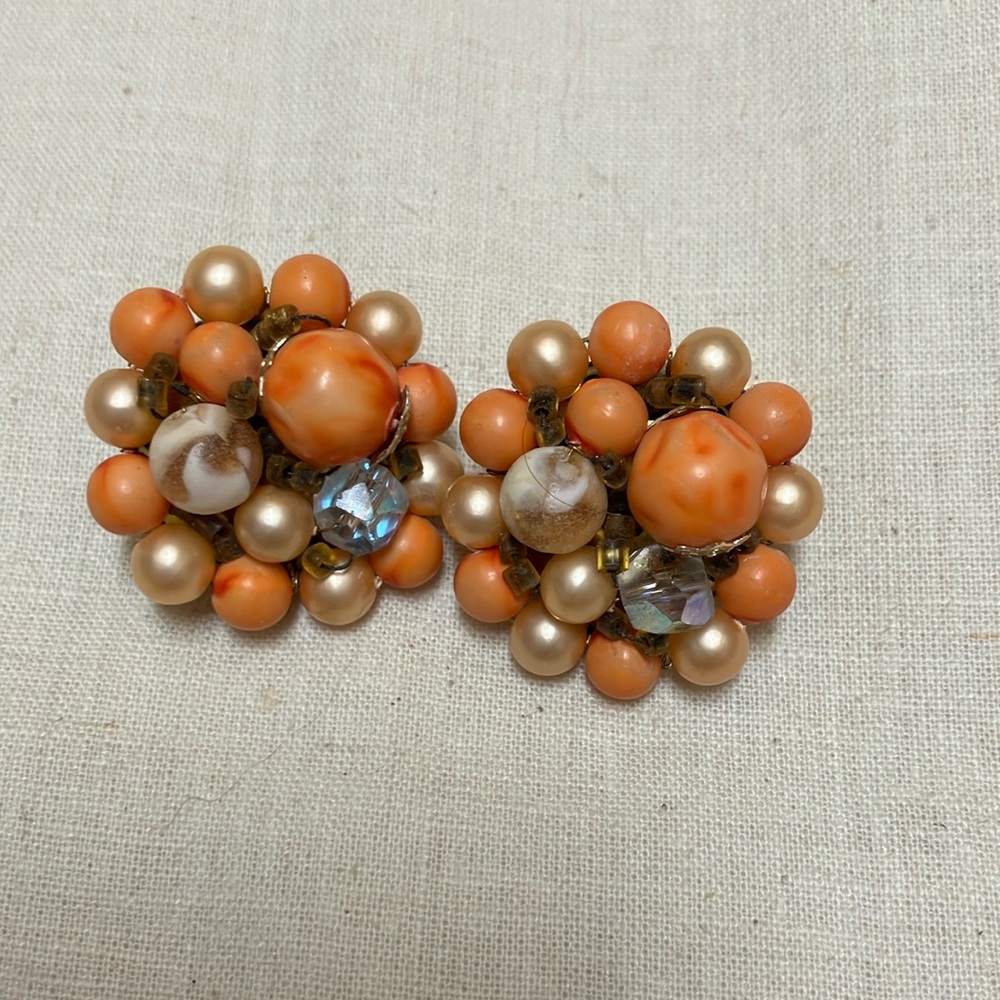 vintage clip-on earrings